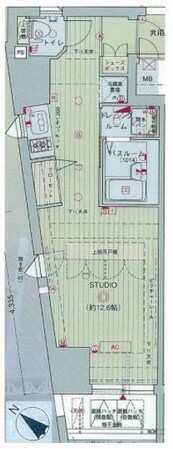 エステムプラザ横浜元町山手の物件間取画像